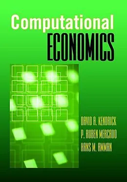 PDF Computational Economics von David A. Kendrick