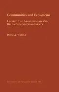 PDF Communities and Ecosystems von David A. Wardle