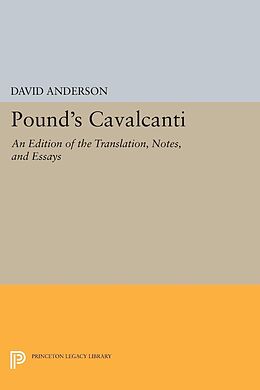 E-Book (pdf) Pound's Cavalcanti von David Anderson