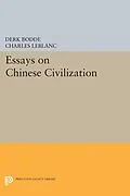 E-Book (pdf) Essays on Chinese Civilization von Derk Bodde