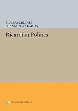 PDF Ricardian Politics von Murray Milgate, Shannon C. Stimson