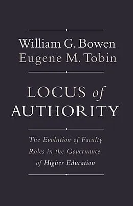 E-Book (epub) Locus of Authority von William G. Bowen