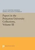 E-Book (pdf) Papyri in the Princeton University Collections, Volume III von 