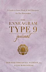 Couverture cartonnée The Enneagram Type 9 Journal de Deborah Threadgill Egerton