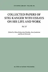 Kartonierter Einband Collected Papers of Stig Kanger with Essays on his Life and Work Volume II von