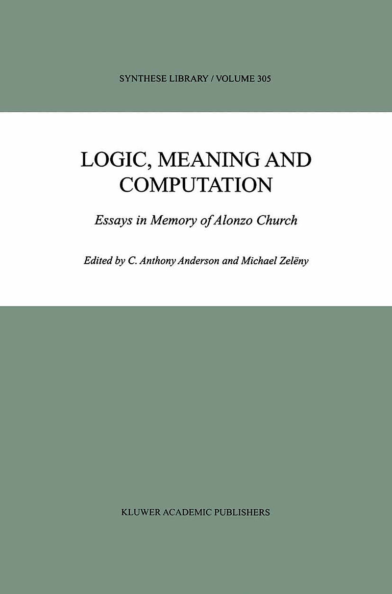 Logic, Meaning and Computation