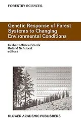 Fester Einband Genetic Response of Forest Systems to Changing Environmental Conditions von 