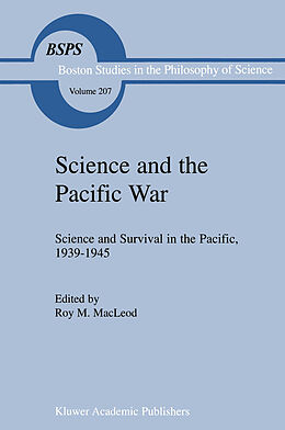 Kartonierter Einband Science and the Pacific War von 