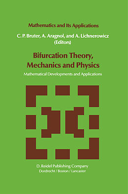 Couverture cartonnée Bifurcation Theory, Mechanics and Physics de 