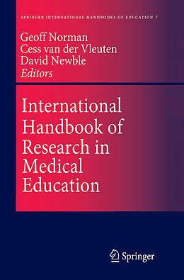 Livre Relié International Handbook of Research in Medical Education de 