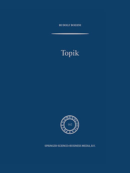 Livre Relié Topik de Rudolf Boehm