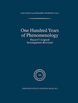 Livre Relié One Hundred Years of Phenomenology de Dan Zahavi