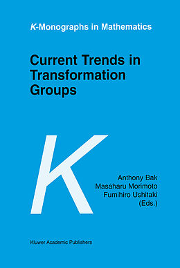 Livre Relié Current Trends in Transformation Groups de 