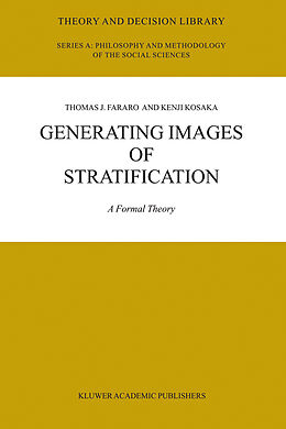 Livre Relié Generating Images of Stratification de Thomas J. Fararo, Kenji Kosaka