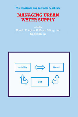 Fester Einband Managing Urban Water Supply von 