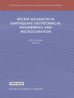 Livre Relié Recent Advances in Earthquake Geotechnical Engineering and Microzonation de 