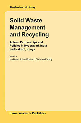 Fester Einband Solid Waste Management and Recycling von 