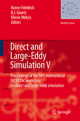 Livre Relié Direct and Large-Eddy Simulation V de 