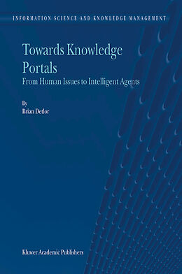 Livre Relié Towards Knowledge Portals de Brian Detlor