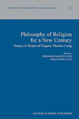 Livre Relié Philosophy of Religion for a New Century de 