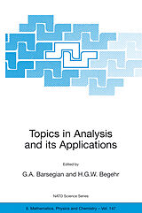 eBook (pdf) Topics in Analysis and its Applications de G. A. Barsegian, H. G. W. Begehr