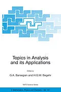E-Book (pdf) Topics in Analysis and its Applications von G. A. Barsegian, H. G. W. Begehr