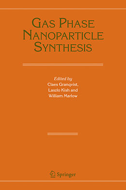 Fester Einband Gas Phase Nanoparticle Synthesis von 