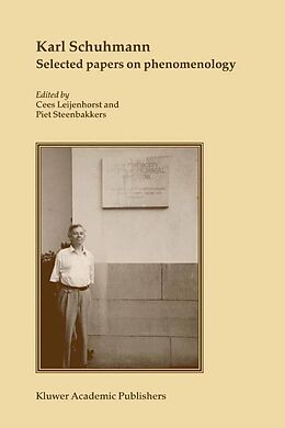 eBook (pdf) Karl Schuhmann, Selected papers on phenomenology de Karl Schuhmann