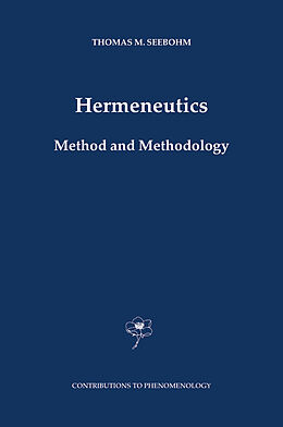 Livre Relié Hermeneutics de Thomas M. Seebohm