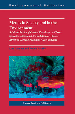 Livre Relié Metals in Society and in the Environment de Rudolf Reuther, Lars Landner