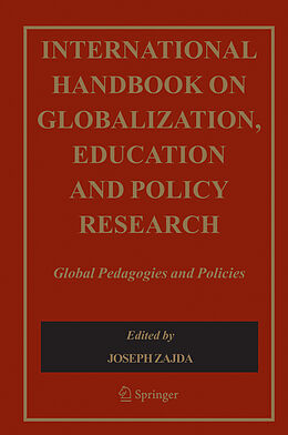 Livre Relié International Handbook on Globalisation, Education and Policy Research de 