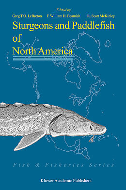 Livre Relié Sturgeons and Paddlefish of North America de 