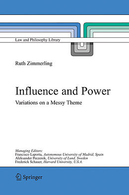 Livre Relié Influence and Power de Ruth Zimmerling