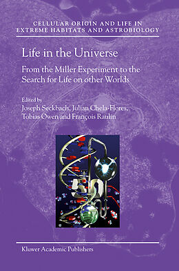 Couverture cartonnée Life in the Universe de 