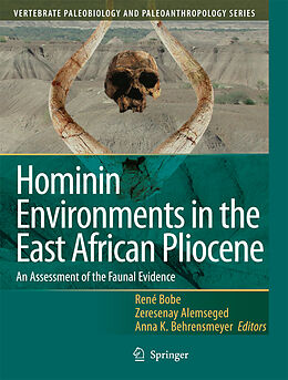 Livre Relié Hominin Environments in the East African Pliocene de 