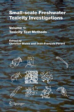 Livre Relié Small-scale Freshwater Toxicity Investigations de 