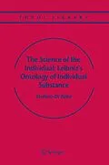 E-Book (pdf) The Science of the Individual: Leibniz's Ontology of Individual Substance von Stefano Bella