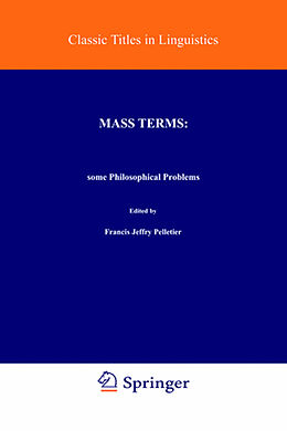 Couverture cartonnée Mass Terms: Some Philosophical Problems de 