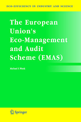 Couverture cartonnée The European Union's Eco-Management and Audit Scheme (EMAS) de Michael S. Wenk