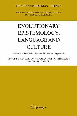 eBook (pdf) Evolutionary Epistemology, Language and Culture de 