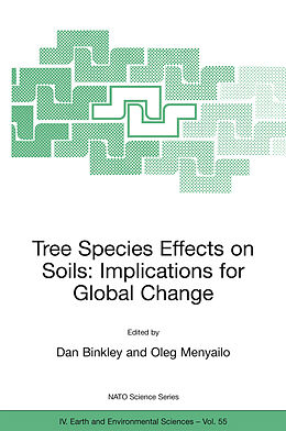 Couverture cartonnée Tree Species Effects on Soils: Implications for Global Change de 