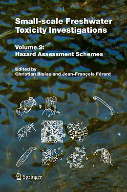 Livre Relié Small-scale Freshwater Toxicity Investigations de 