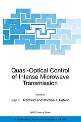 Couverture cartonnée Quasi-Optical Control of Intense Microwave Transmission de 