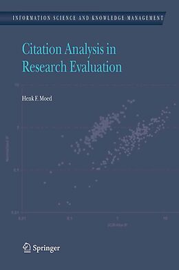 eBook (pdf) Citation Analysis in Research Evaluation de Henk F. Moed