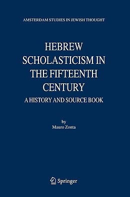 eBook (pdf) Hebrew Scholasticism in the Fifteenth Century de Mauro Zonta