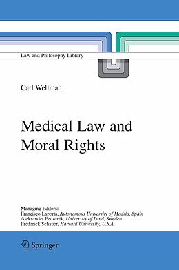 E-Book (pdf) Medical Law and Moral Rights von Carl Wellman