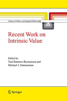Fester Einband Recent Work on Intrinsic Value von 