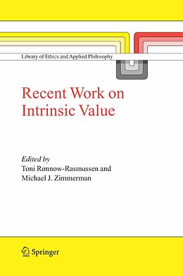 E-Book (pdf) Recent Work on Intrinsic Value von 
