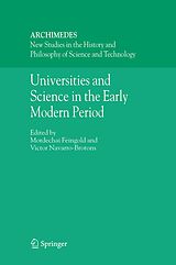 eBook (pdf) Universities and Science in the Early Modern Period de 