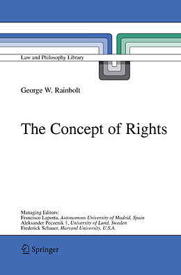 Fester Einband The Concept of Rights von George W. Rainbolt